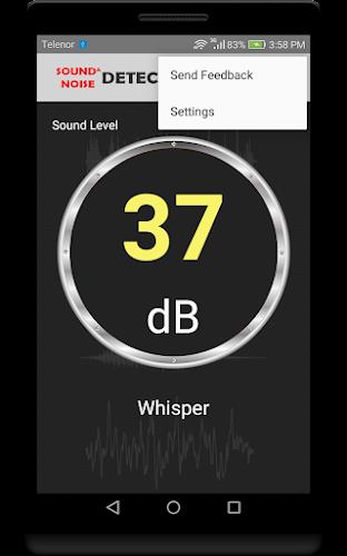 Sound and Noise Detector स्क्रीनशॉट 3