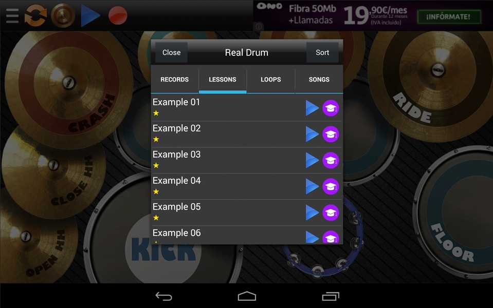 Real Drum: schlagzeug spielen Screenshot 2