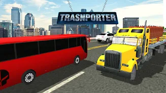 Transporter Truck Driving 3D应用截图第0张