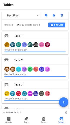 Table Tailor: Seating Planner Ảnh chụp màn hình 0