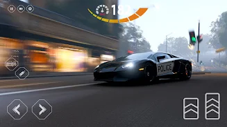 Schermata Police Car Racing 3