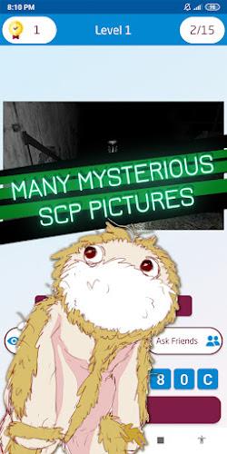 scp quiz game Capture d'écran 3