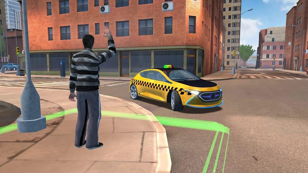 Taxi Sim 2022 Evolution Mod Ảnh chụp màn hình 3