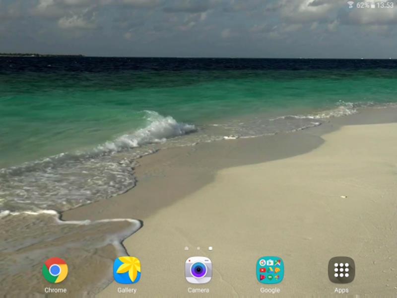 Tropical Beach Live Wallpaper Screenshot 2