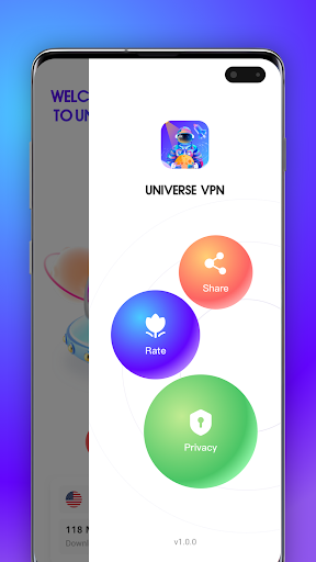 Universe VPN: Travel safely Скриншот 3