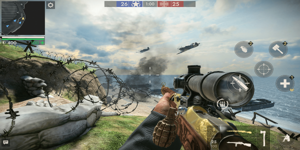 World War Heroes — WW2 PvP FPS স্ক্রিনশট 1