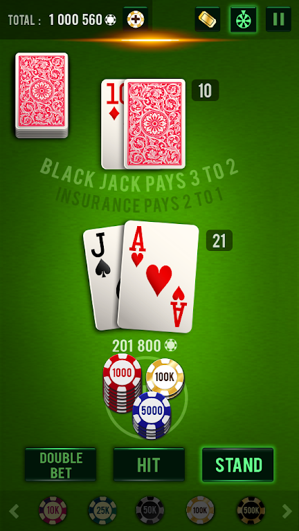 Blackjack 21 - Vegas Casino Screenshot 0