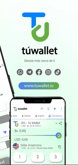 Tú Wallet.io Schermafbeelding 2