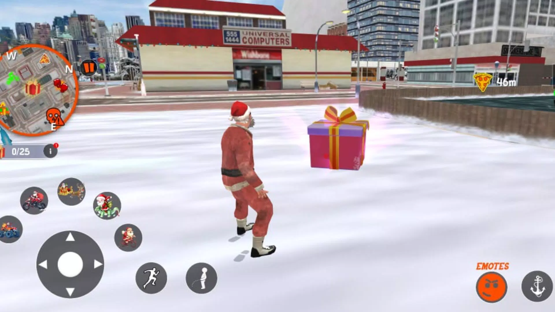 Gangster Santa Openworld Game স্ক্রিনশট 2