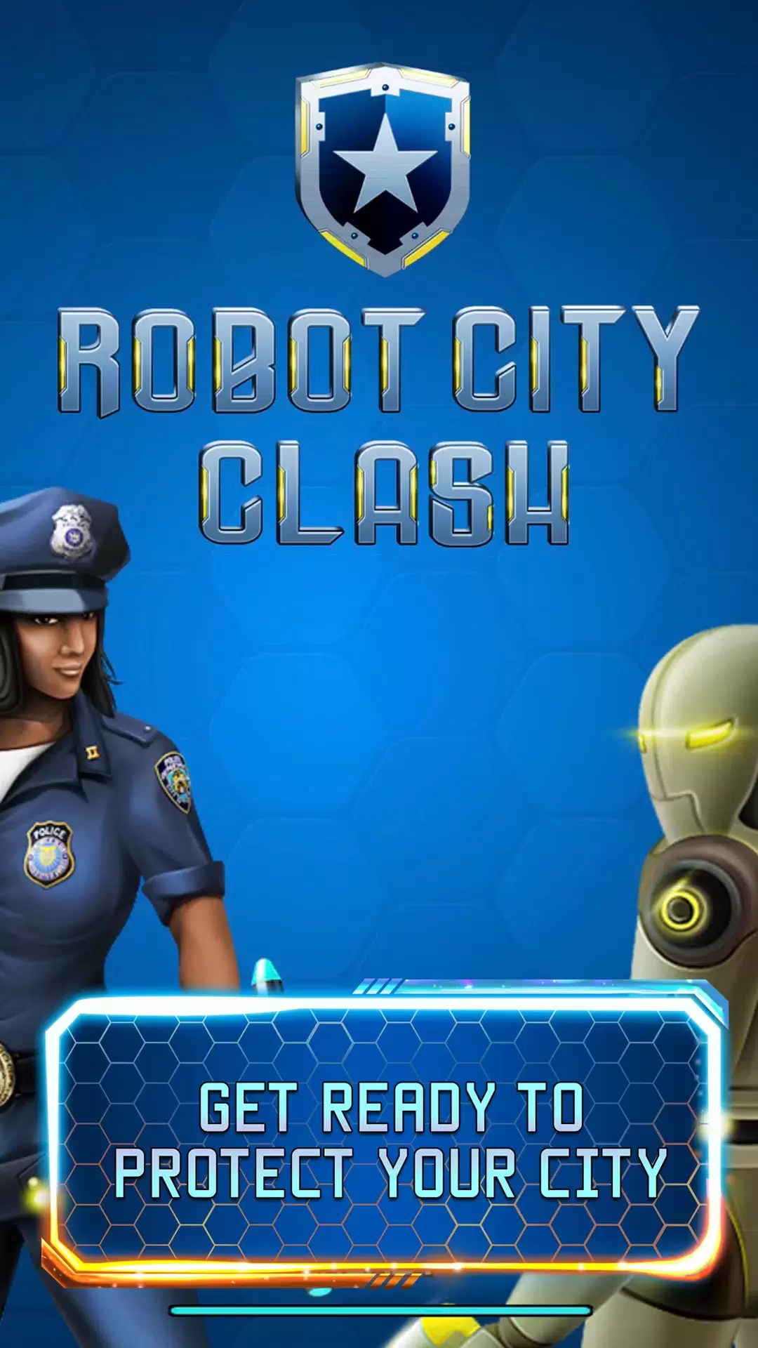 Robot City Clash Captura de tela 0