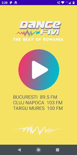 Dance FM Romania Schermafbeelding 0