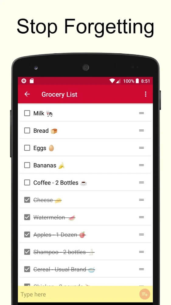 Shopping List Mod Ảnh chụp màn hình 1