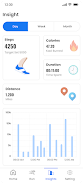 Pedometer & Step Counter App স্ক্রিনশট 2