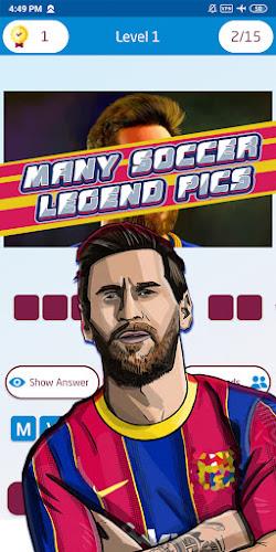 soccer player quiz ภาพหน้าจอ 3