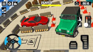 Jeep Parking Game - Prado Jeep Ảnh chụp màn hình 1