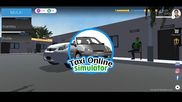 Taxi Online Simulator ID स्क्रीनशॉट 0