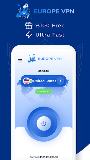 Europe VPN - Get Europe IP ภาพหน้าจอ 0