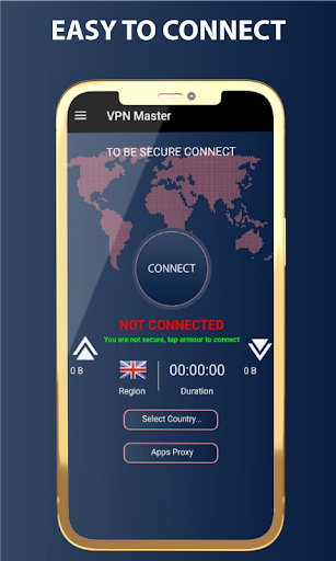 VPN Proxy Master Safe & secure應用截圖第1張