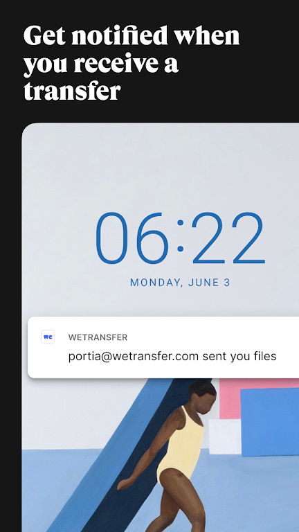 Schermata WeTransfer : File Transfer 2