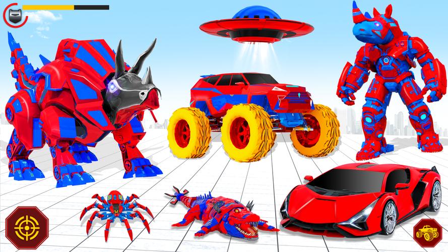 Rhino Robot Car Transformation スクリーンショット 3
