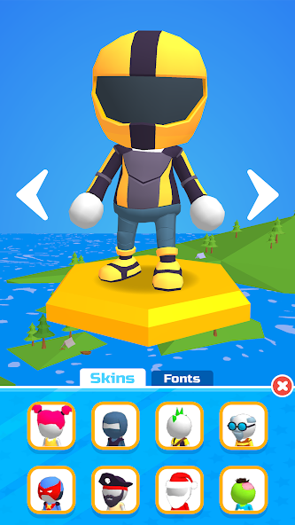 Do Not Fall .io स्क्रीनशॉट 0