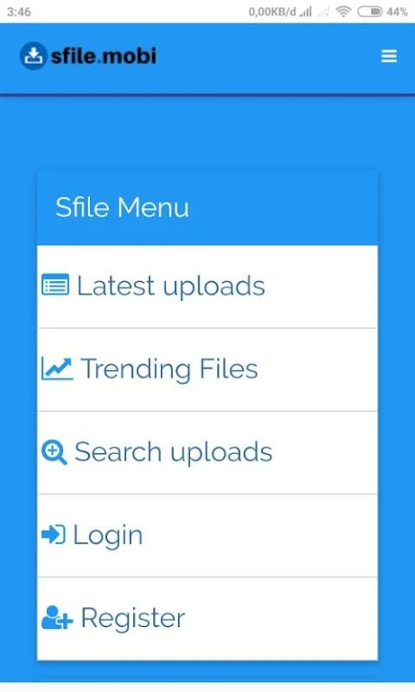 Sfile Mobi - Monetizing Your File Screenshot 2