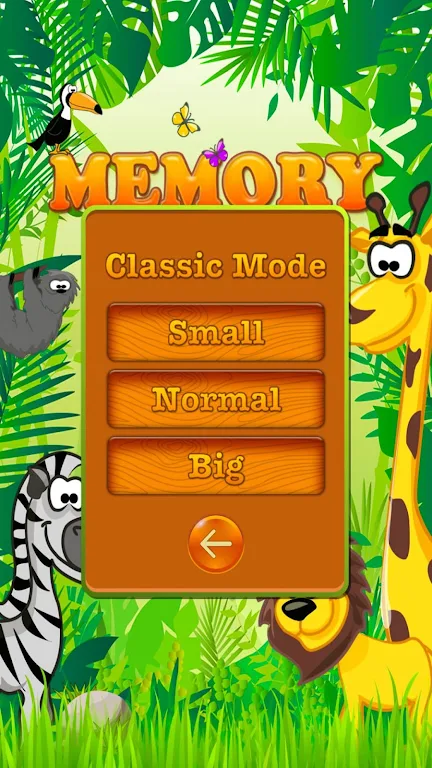 Schermata Memory Game Animals 3