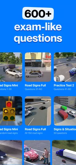 Schermata DMV Permit Practice Test Genie 2