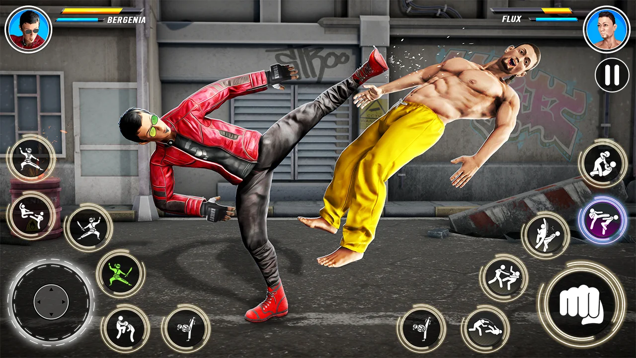 Schermata Kung Fu Games - Fighting Games 3