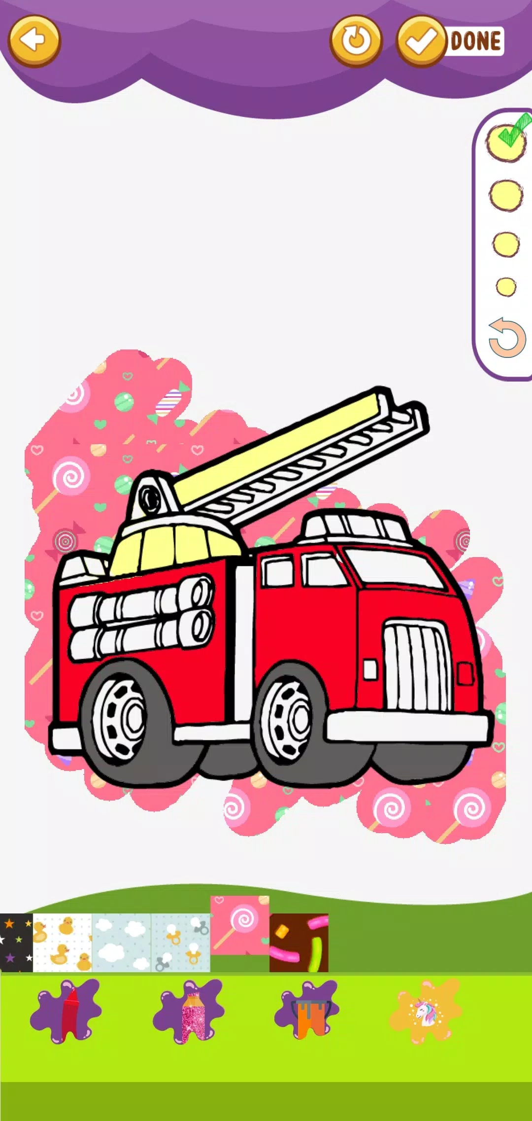 Trucks Coloring Pages Ekran Görüntüsü 3