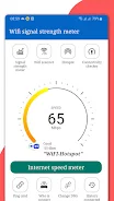 WiFi analyzer, WiFi speedmeter स्क्रीनशॉट 1