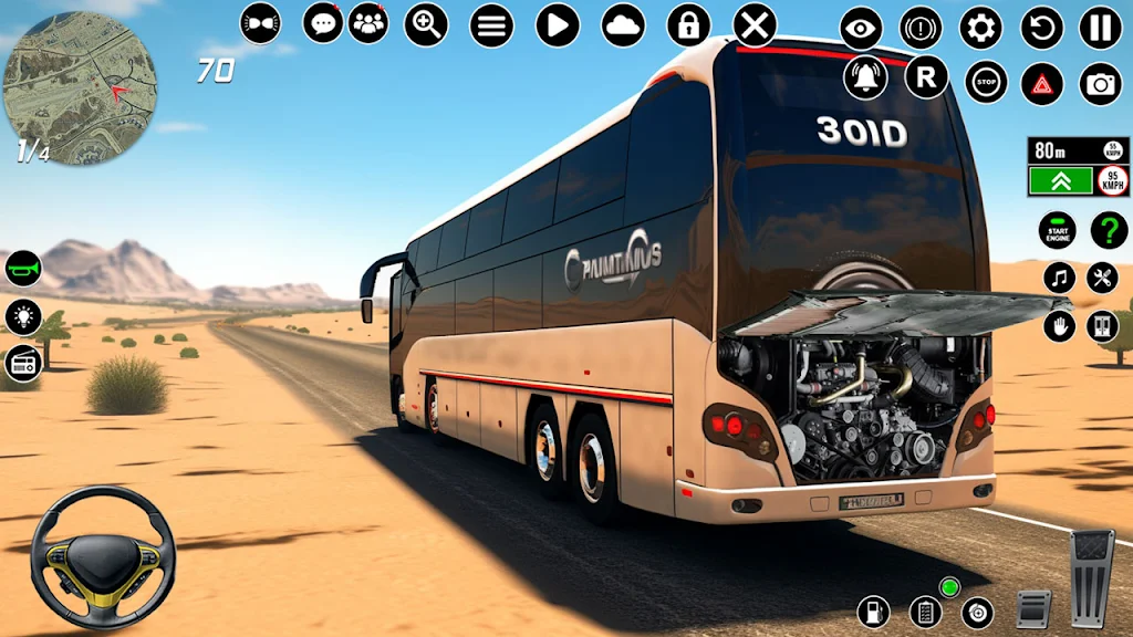 Indian Bus Driver: Bus Game Captura de tela 2