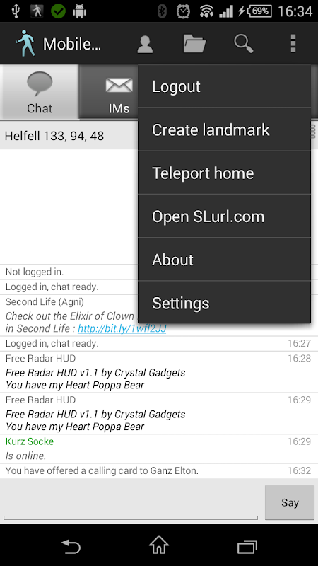 Mobile Grid Client ภาพหน้าจอ 0