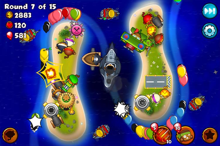 Bloons Monkey City Tangkapan skrin 1