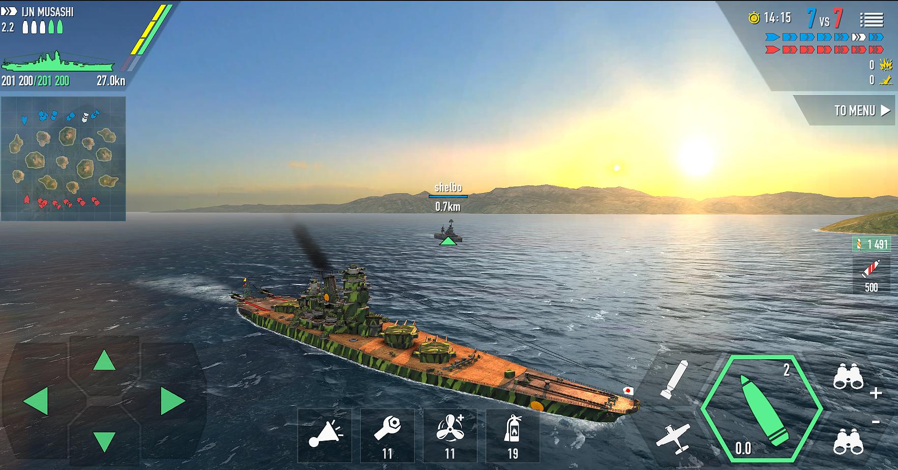 Battle of Warships: Online Capture d'écran 2