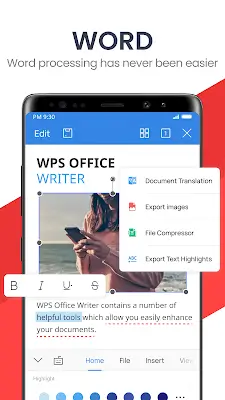 WPS Office-PDF,Word,Sheet,PPT Ekran Görüntüsü 1