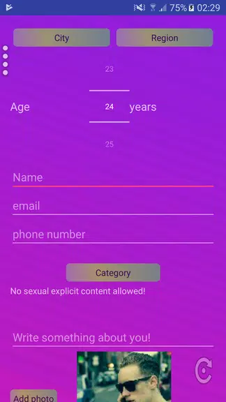 Gay Personal Ads - Men Dating Tangkapan skrin 0