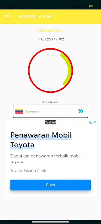 VPN VENEZUELA 스크린샷 0