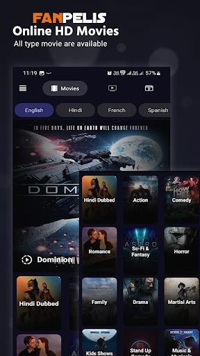 FanPelis: peliculas & series. Ekran Görüntüsü 0