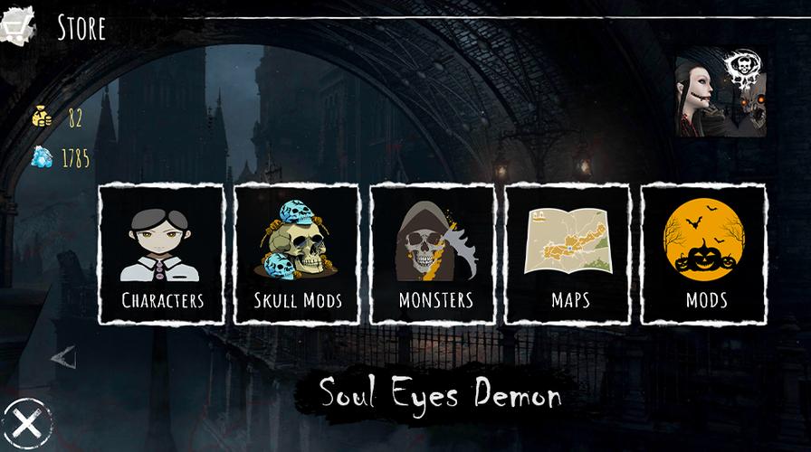 Soul Eyes Demon: Horror Skulls应用截图第1张