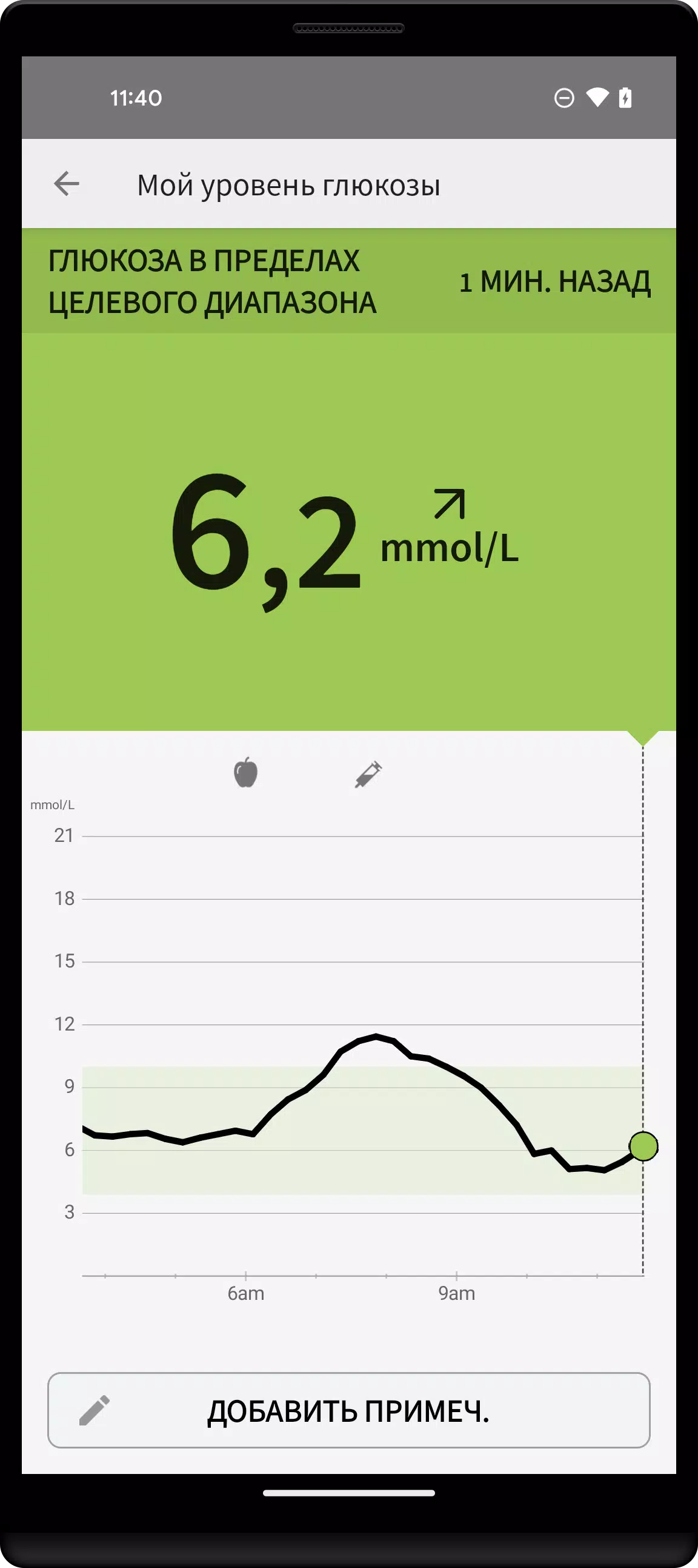 FreeStyle LibreLink - RU ภาพหน้าจอ 0