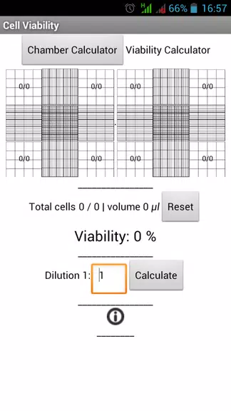 Cells Calculator Screenshot 2