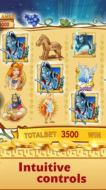 Greek Legends Slots Zrzut ekranu 1