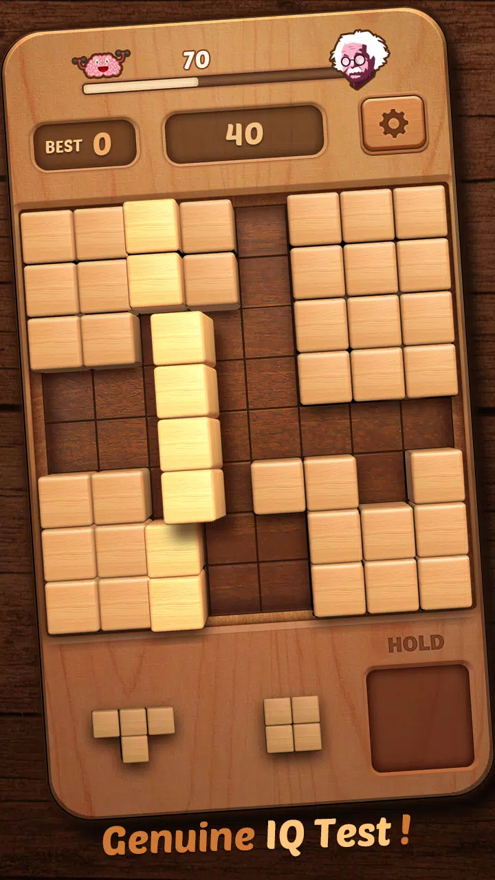 Wood Block Puzzle 3D Captura de tela 3