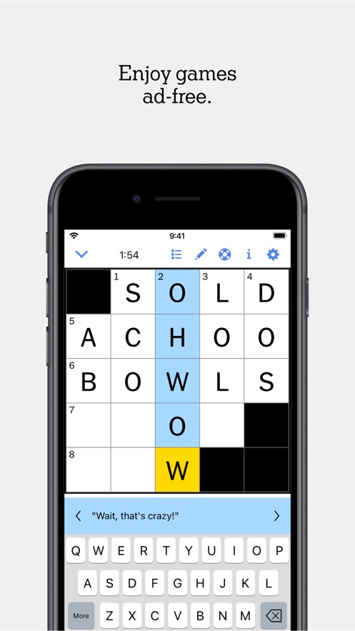 NYT Games: Word Games & Sudoku Скриншот 3