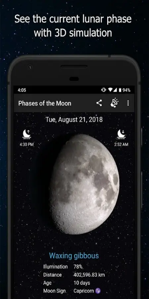 Phases of the Moon Pro Ekran Görüntüsü 0