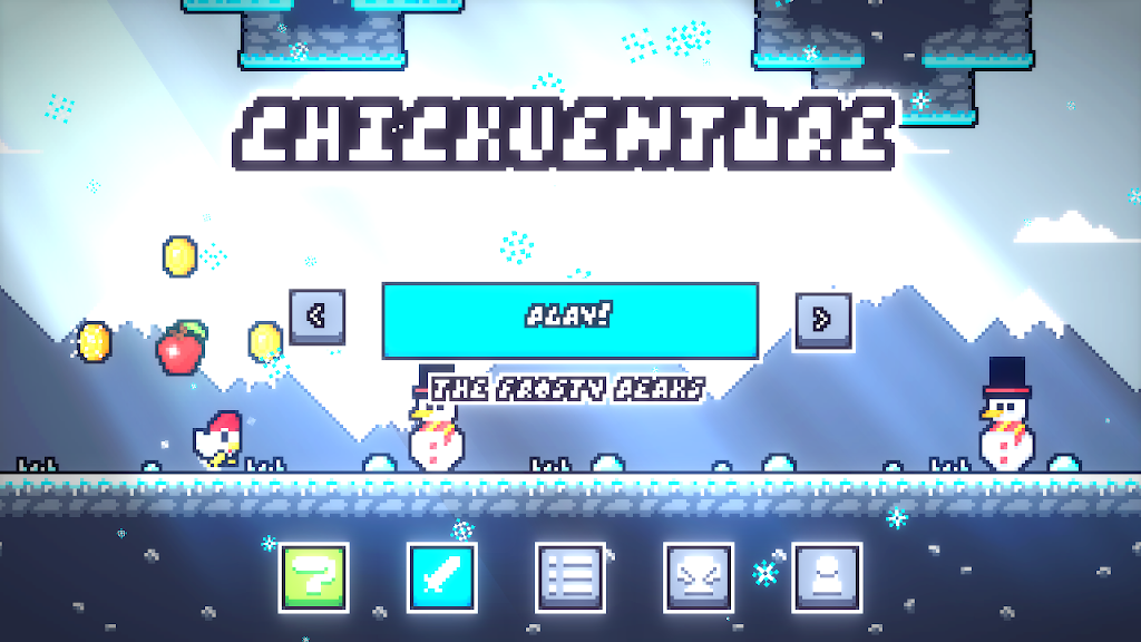 Chickventure: A Runner Game স্ক্রিনশট 1