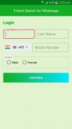 Friend Search for WhatsApp Capture d'écran 2