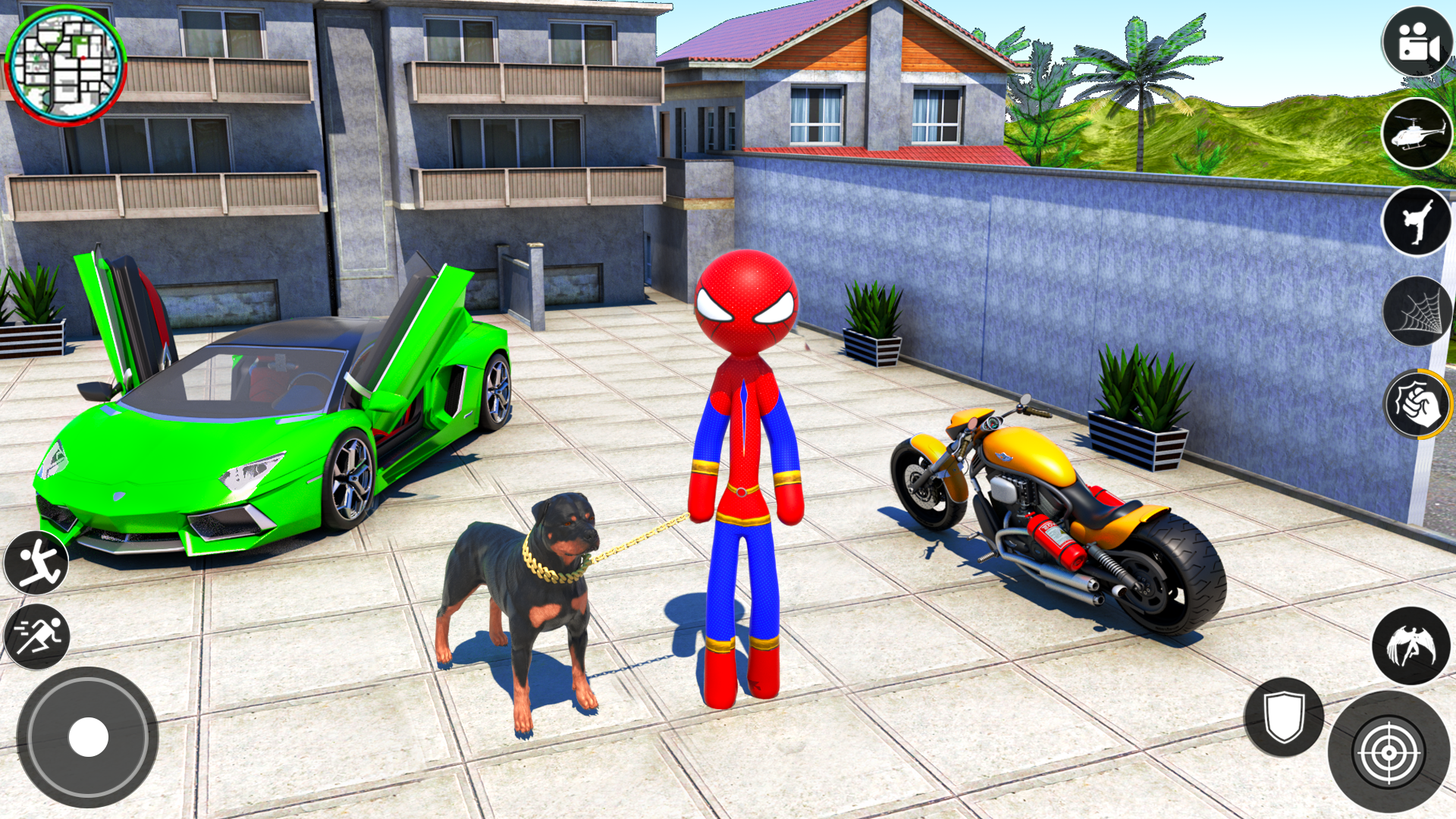 Spider Hero Man Game-Superhero Zrzut ekranu 1