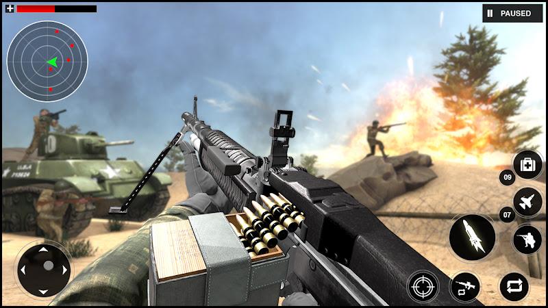 Gunner World War: WW2 Gun Game 스크린샷 3